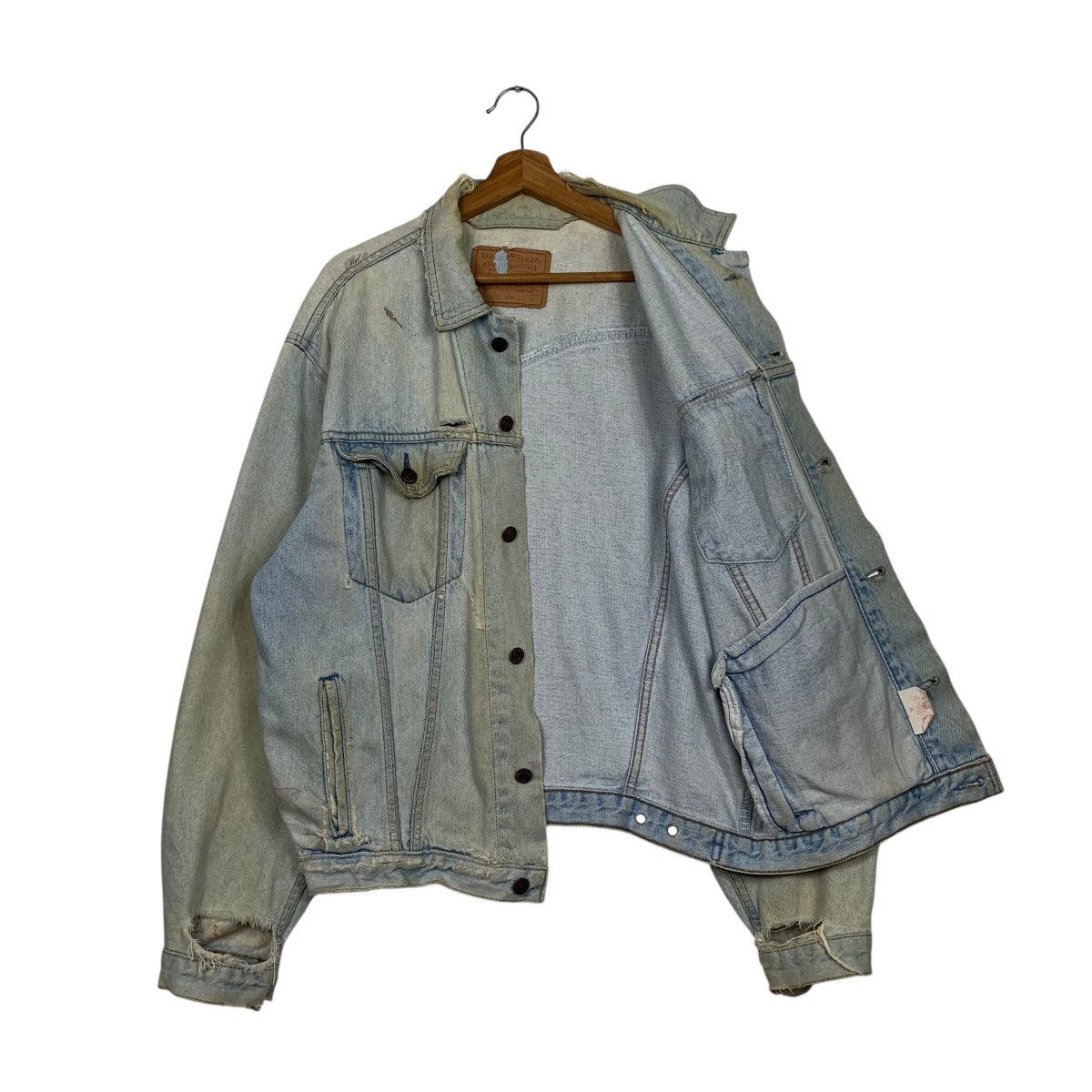 Levi's Vintage Levis 75525 Denim Jacket Size US S / EU 44-46 / 1 - 9 Thumbnail
