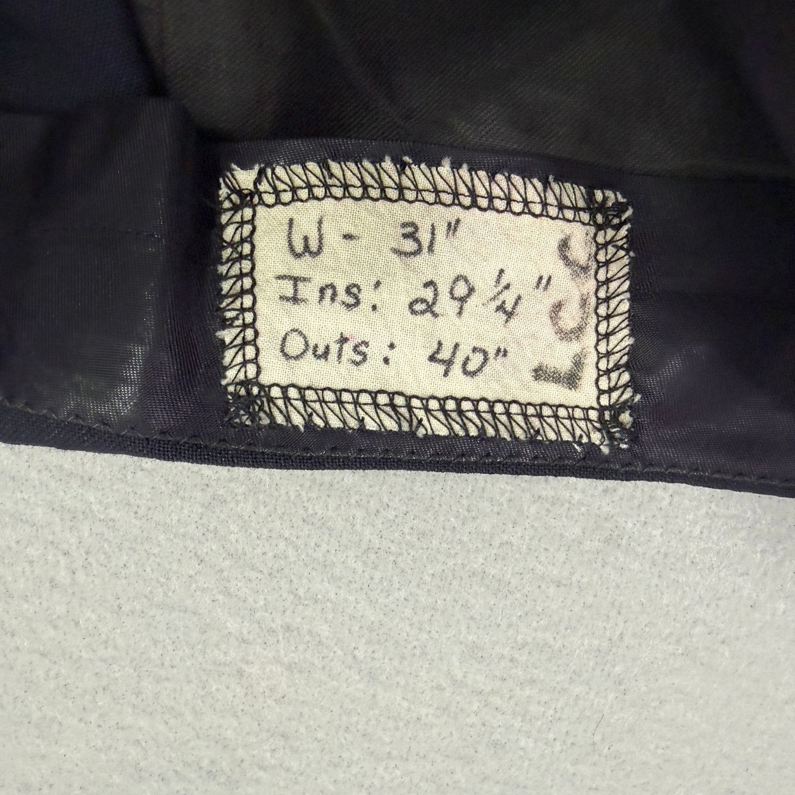 Vintage Vintage Military Army Trousers 30x29 Blue Conmar Zip 50s 60s Size US 30 / EU 46 - 5 Thumbnail