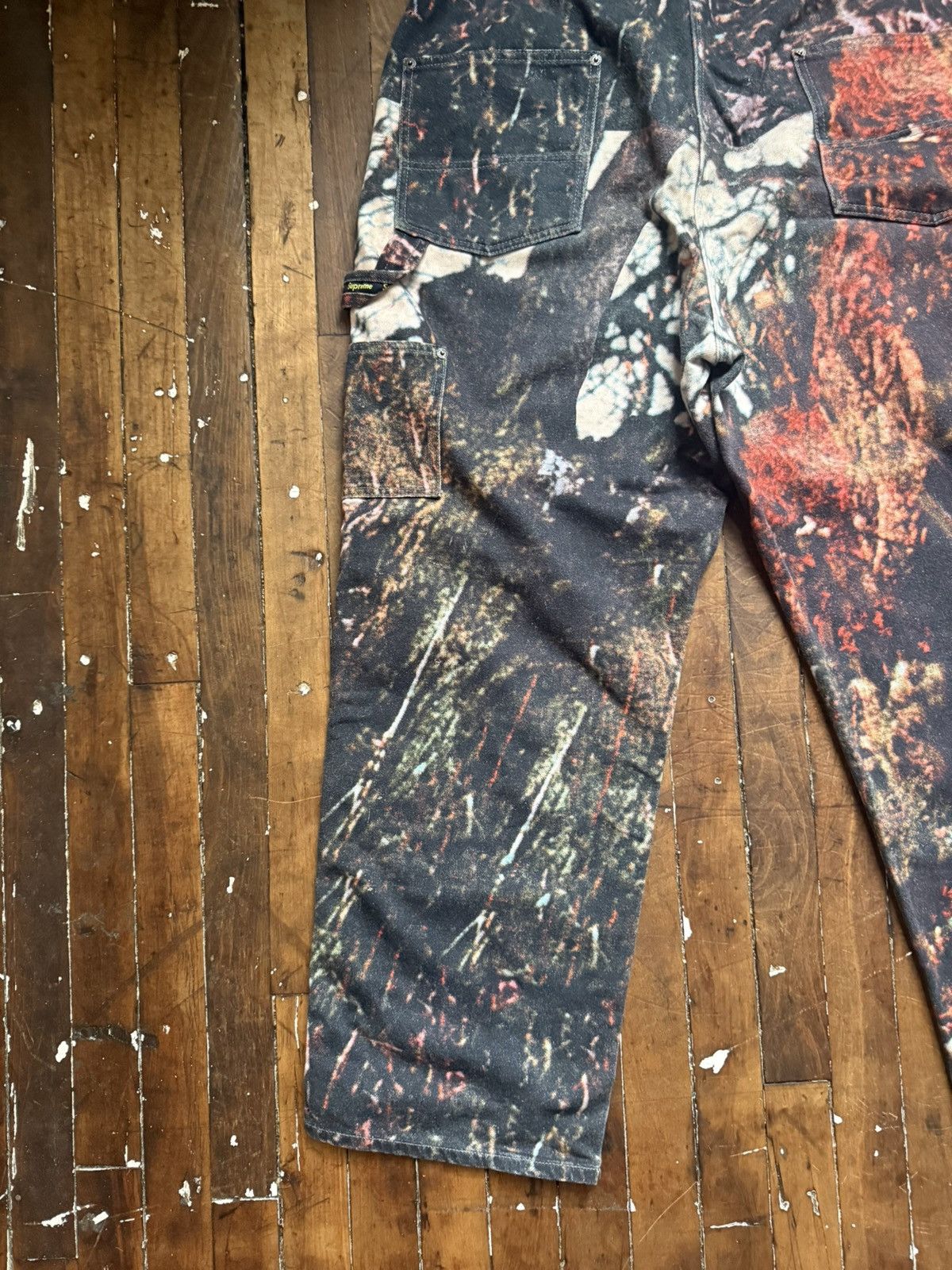Supreme Supreme Double Knee Denim Painter Pant Woods - Black Sabbath Size US 36 / EU 52 - 7 Thumbnail