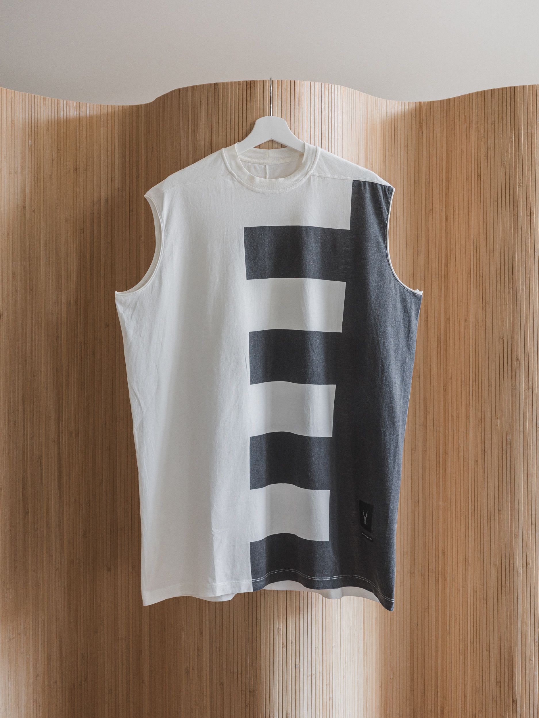 Rick Owens Drkshdw 'Babel' Flag Tarp Tee Size US M / EU 48-50 / 2 - 1 Thumbnail