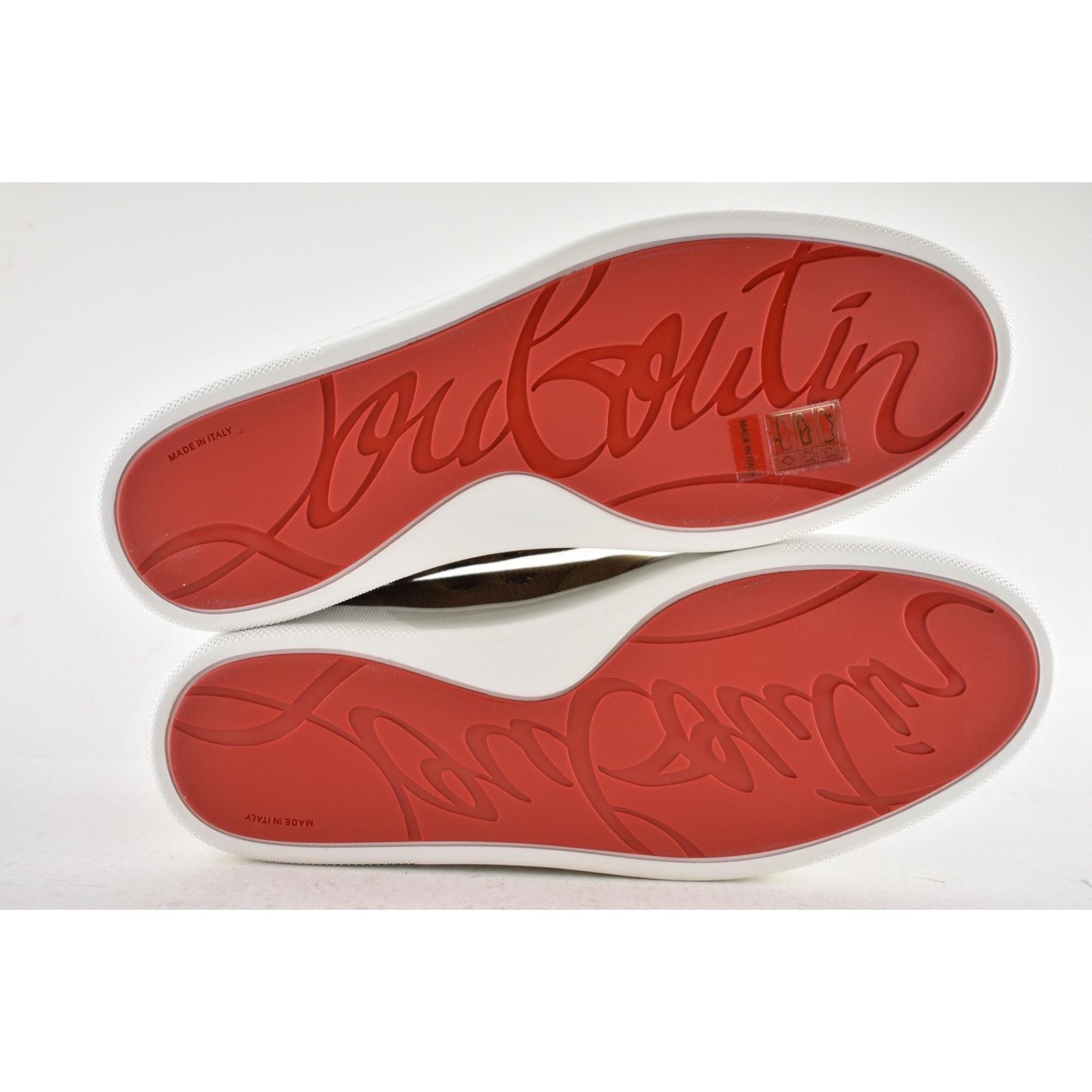 Christian Louboutin Christian Louboutin Mens Happyrui Flat Fennec Low Top Size US 11 / EU 44 - 12 Thumbnail