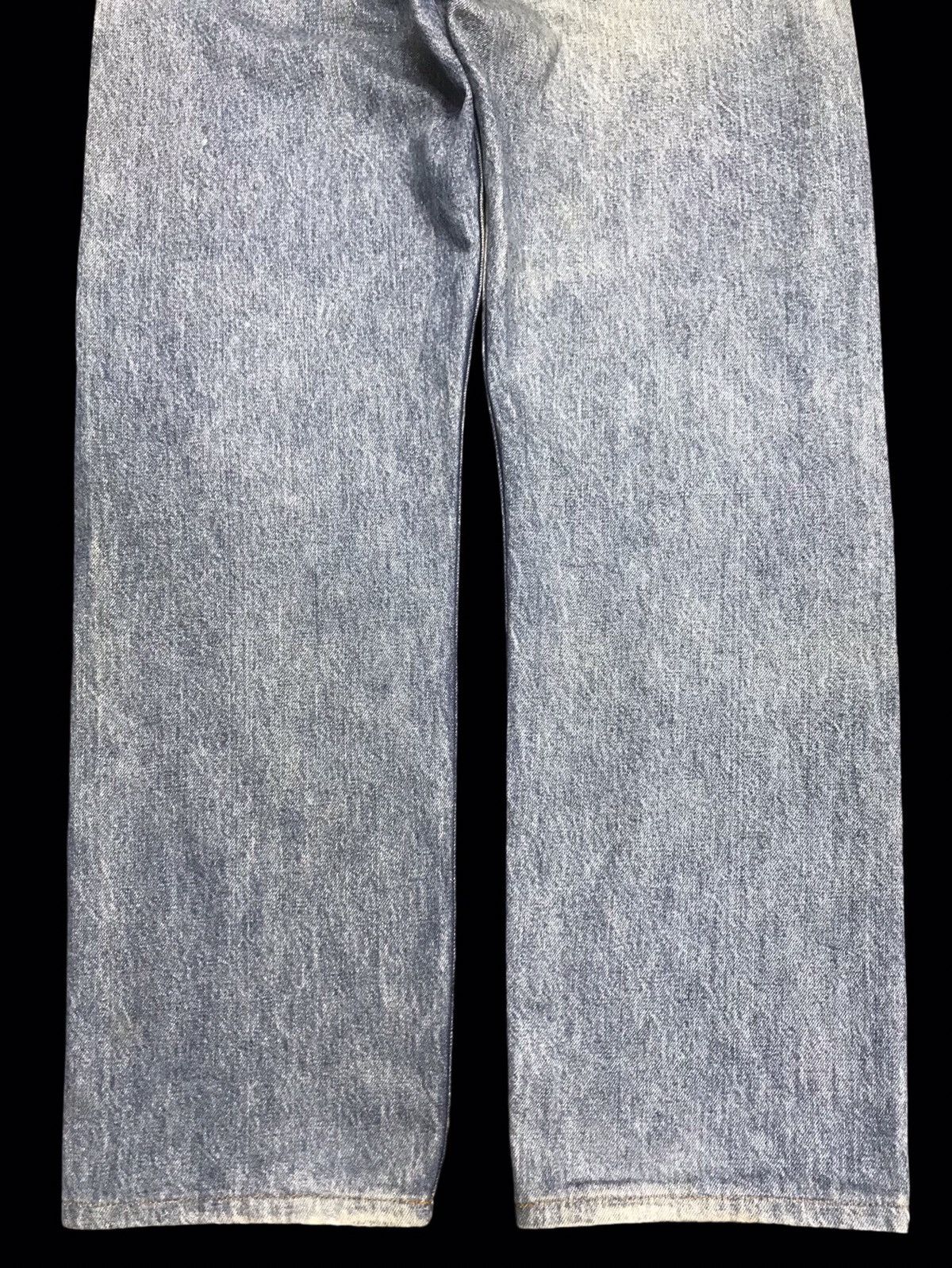 Levi's 💥VTG💥 Levis 501 Regular Medium Wash Distressed Denim F164 Size US 33 - 14 Thumbnail