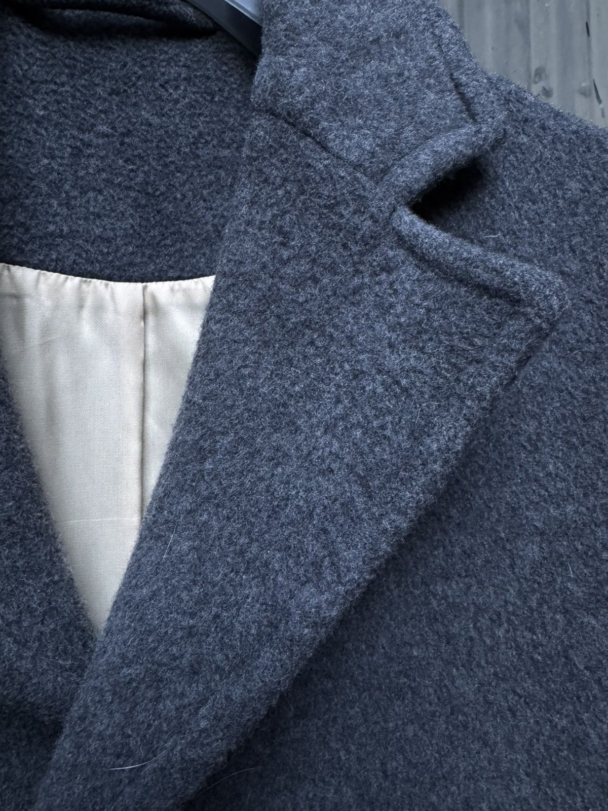 Sefr Séfr “Amo” Wool / Cashmere Overcoat — Charcoal Grey — Size L Size US L / EU 52-54 / 3 - 8 Thumbnail