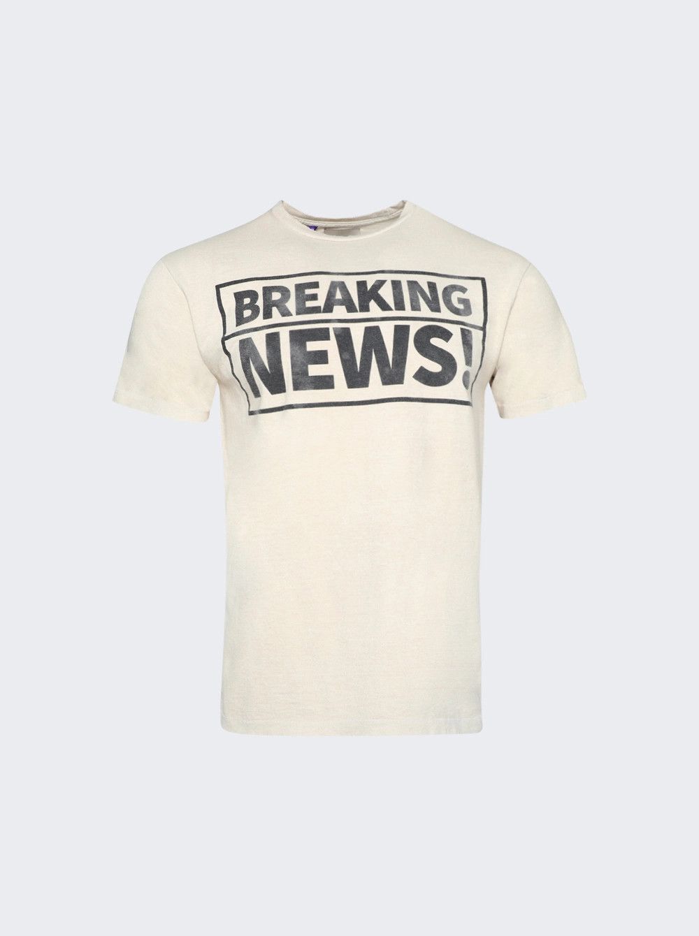 Gallery Dept. o1gr1nt0426 Breaking News T-Shirt in Antique White Size US XL / EU 56 / 4 - 1 Thumbnail