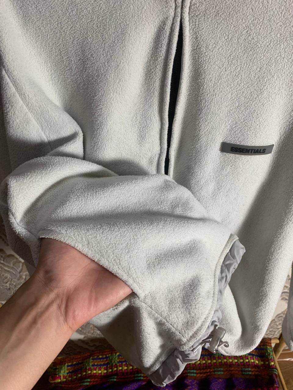 Japanese Brand Fear of God Essentials Fleece Sweater 1/3 Zip Designer Y2K Size US S / EU 44-46 / 1 - 8 Thumbnail