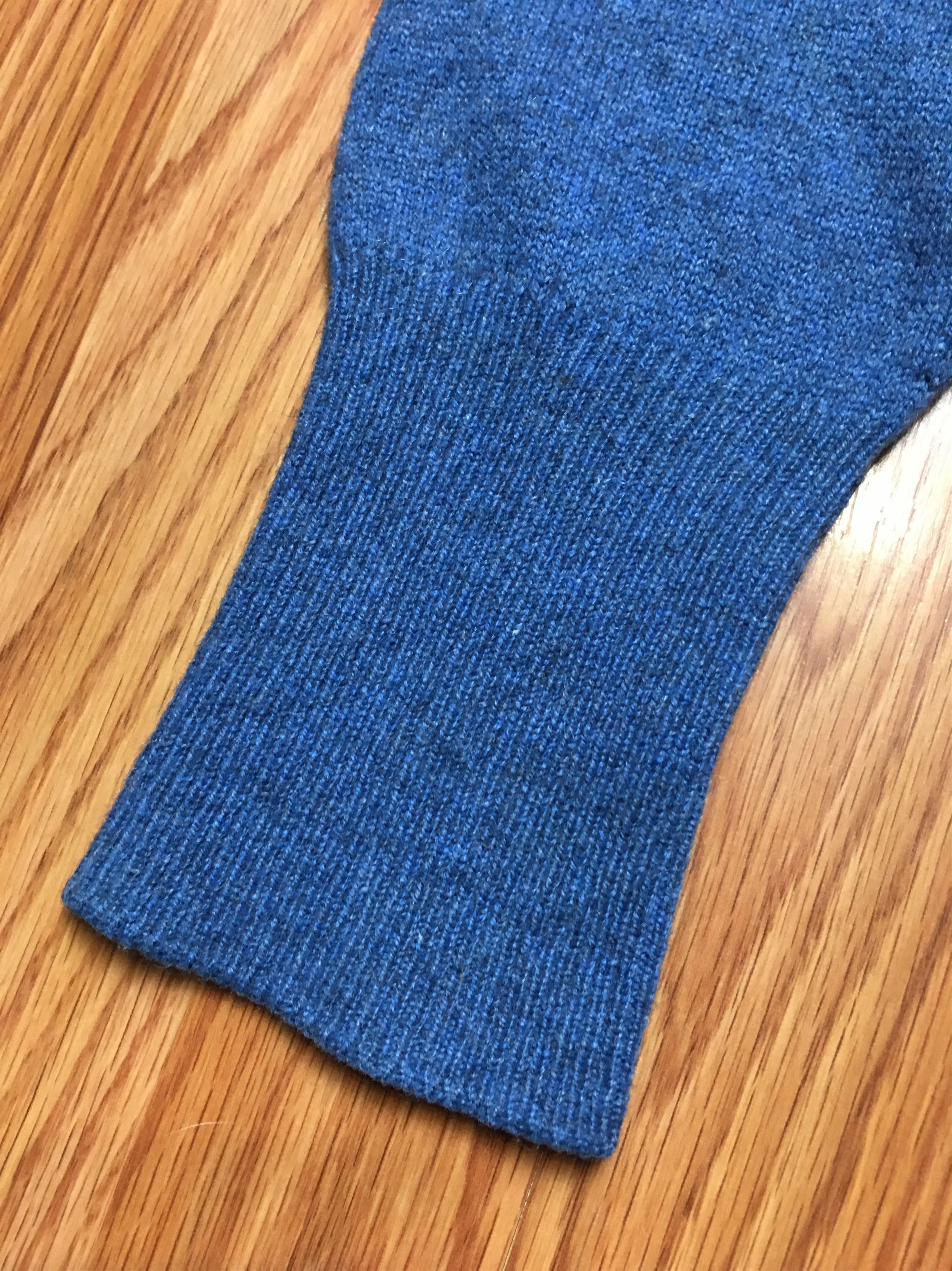 Pringle Of Scotland Pringle of Scotland Cashmere Blue Jumper Sweater Size 102cm Size US M / EU 48-50 / 2 - 6 Thumbnail