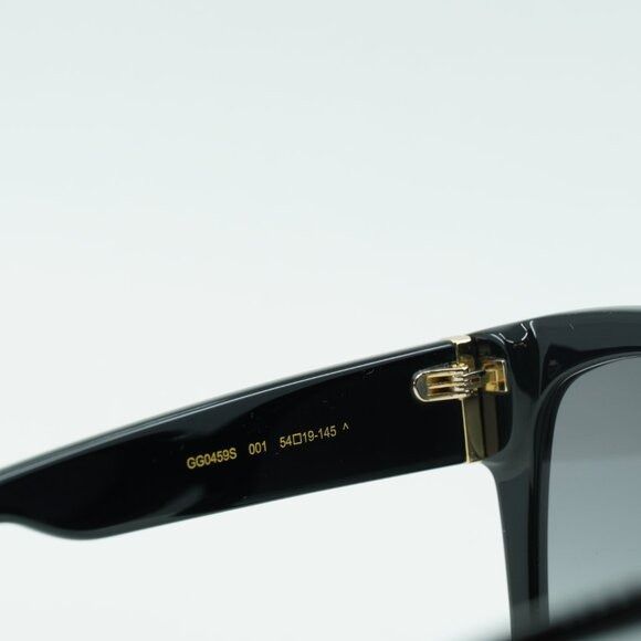 Gucci Gucci GG0459S 001 Sunglasses Black Cat Eye Frame, Grey Size ONE SIZE - 7 Thumbnail