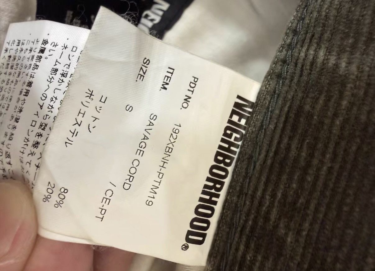 Neighborhood NEIGHBORHOOD SAVAGE CORD CEPT Distressed Corduroy Pants J34 Size US 32 / EU 48 - 6 Thumbnail