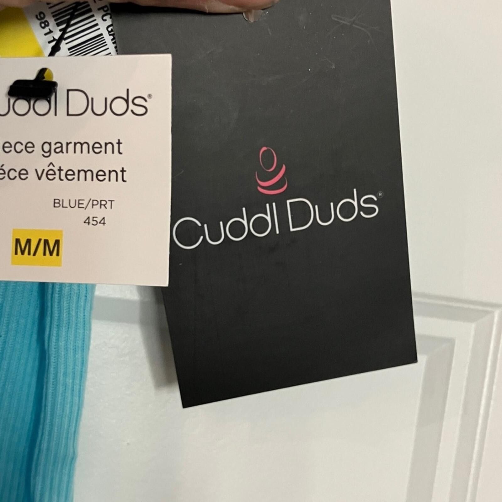 Other NWT Cuddl Duds Blue Ribbed Loungewear Pants Size ONE SIZE - 2 Thumbnail