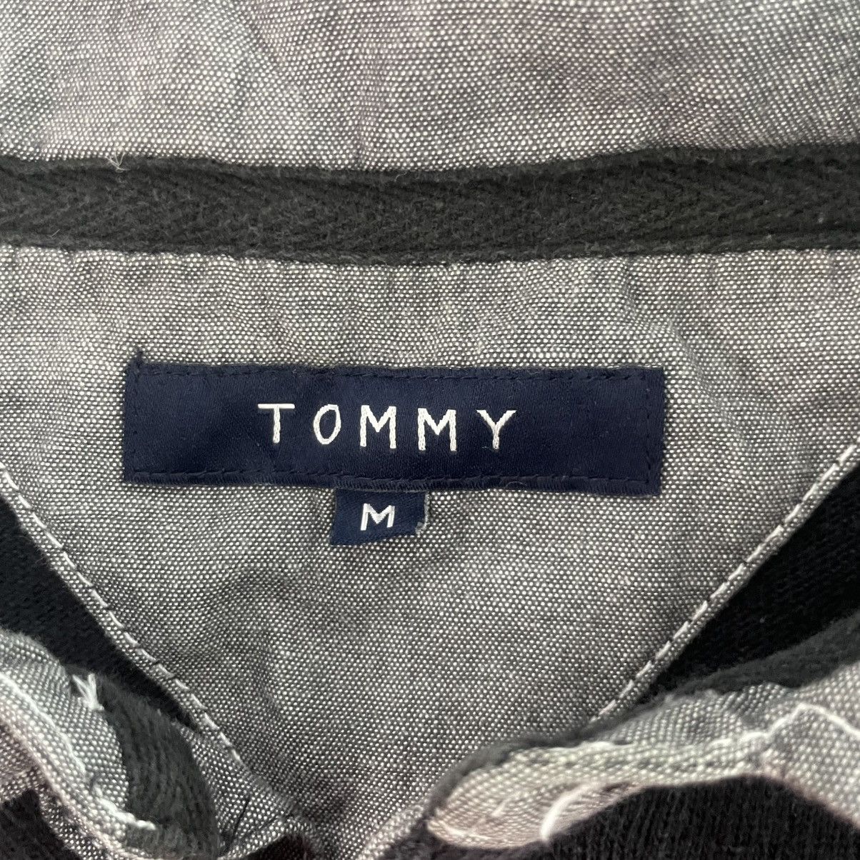 Designer × Vintage vintage Hoodie/sweater Tommy nyc polo rugby - black red Size US S / EU 44-46 / 1 - 8 Thumbnail