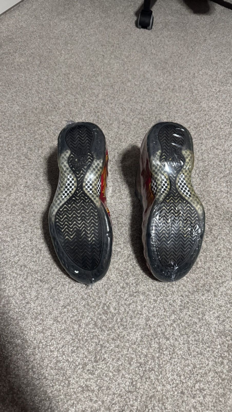 Nike × Supreme SS14 Nike foamposite one supreme Red brand new w/o box Size US 10 / EU 43 - 4 Thumbnail