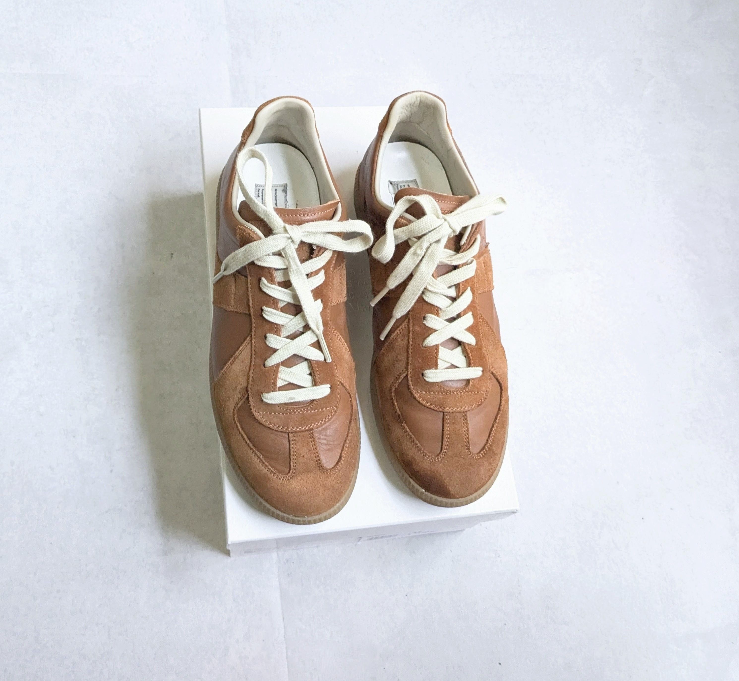 Maison Margiela Mason Margiela Replica GAT Brown 9 42 Low Tops Size US 9 / EU 42 - 1 Thumbnail