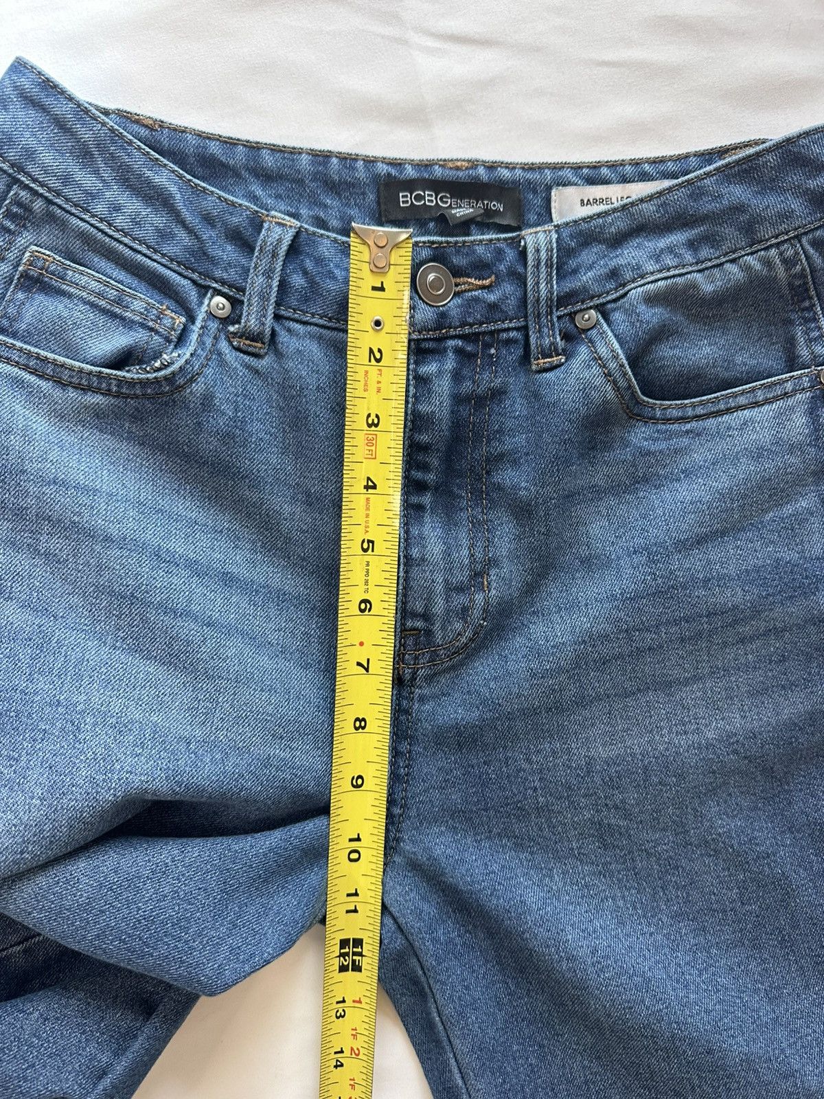 Other BCBGeneration Barrel Leg Jean Women's Size 1/25 Synopsis Size 26" / US 2 / IT 38 - 5 Thumbnail