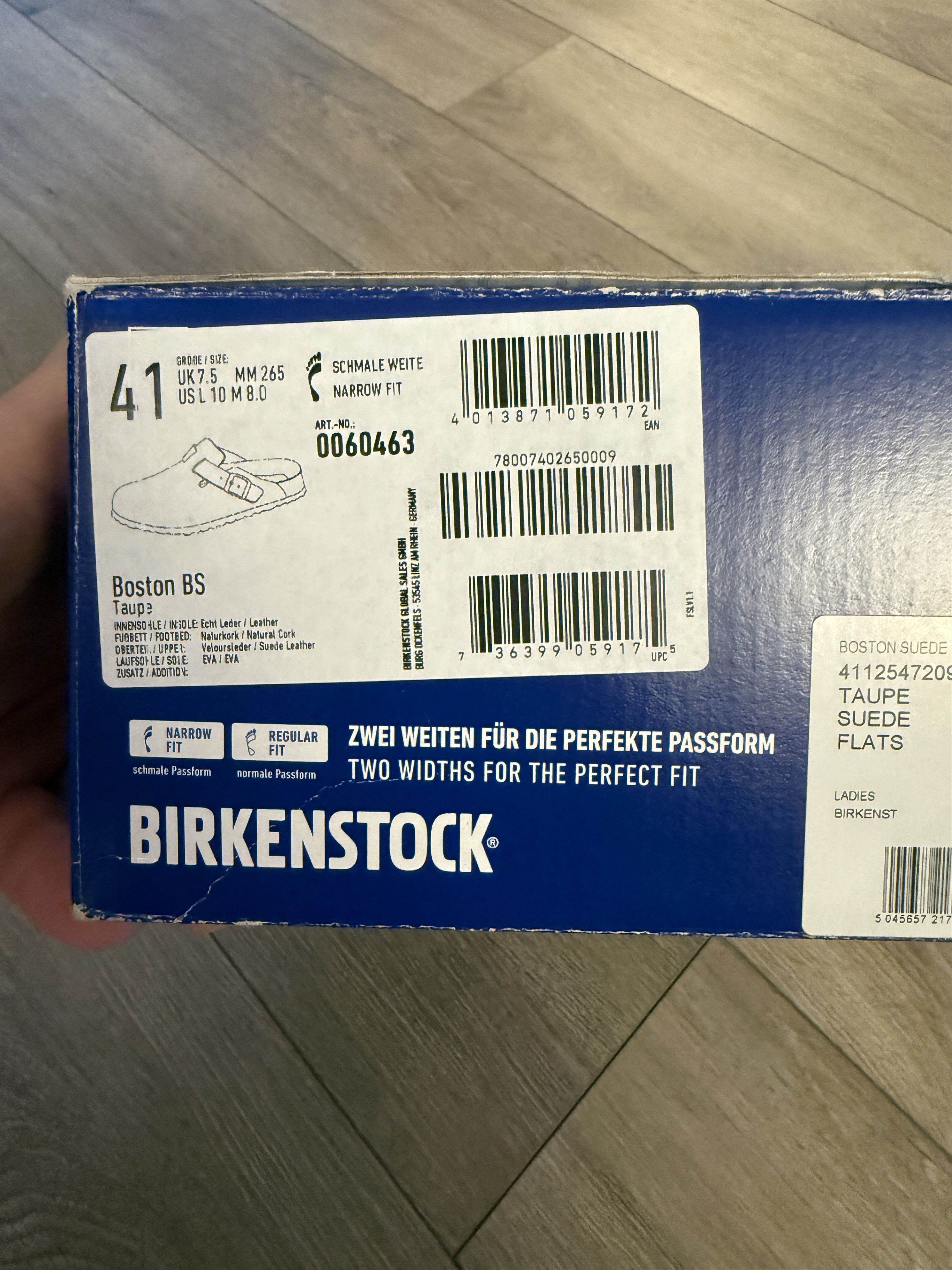 Birkenstock Boston Size US 10 / IT 40 - 4 Thumbnail