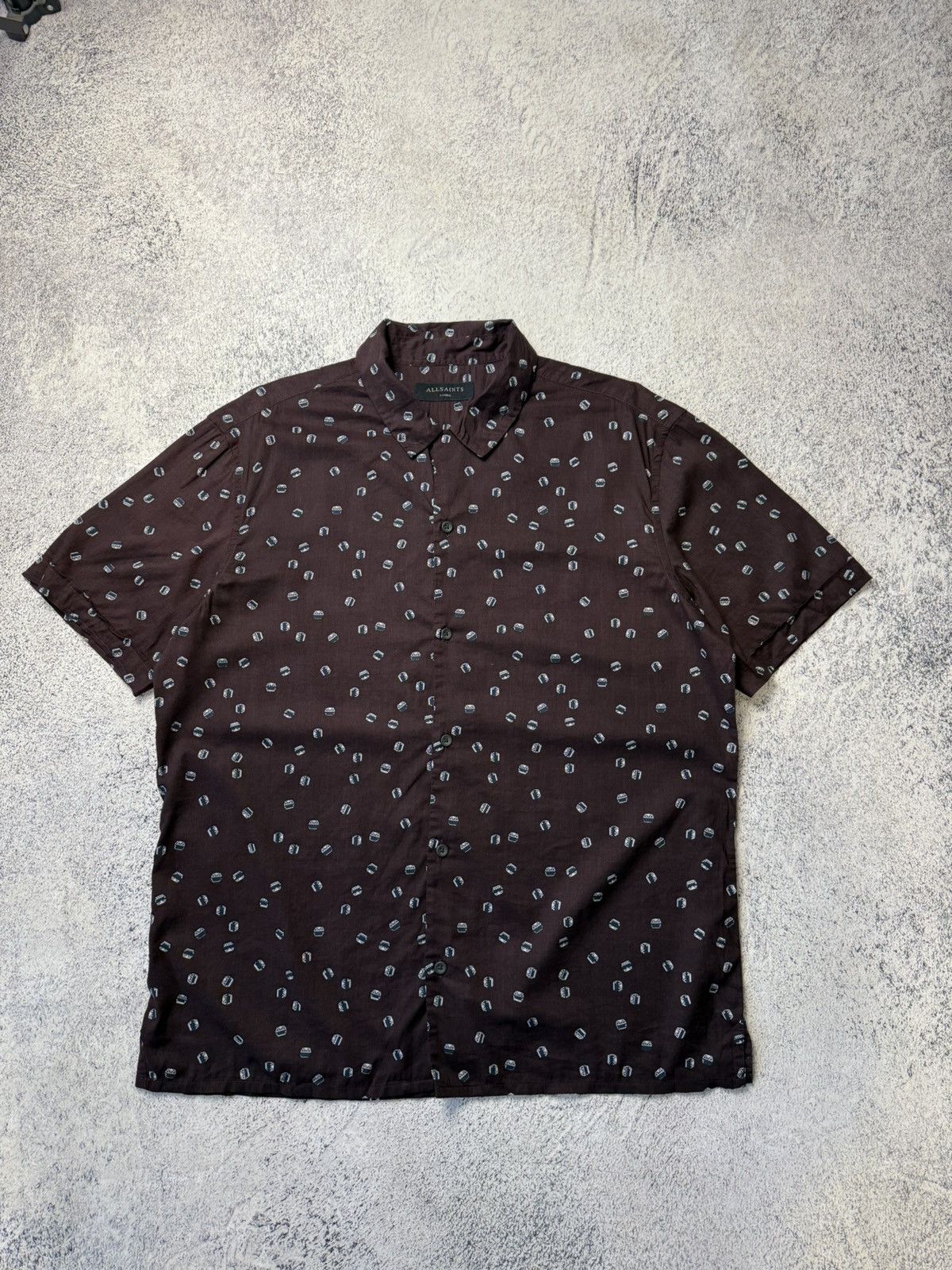 Allsaints Vintage Allsaints Y2K Hawaii Shirt Size US L / EU 52-54 / 3 - 4 Thumbnail