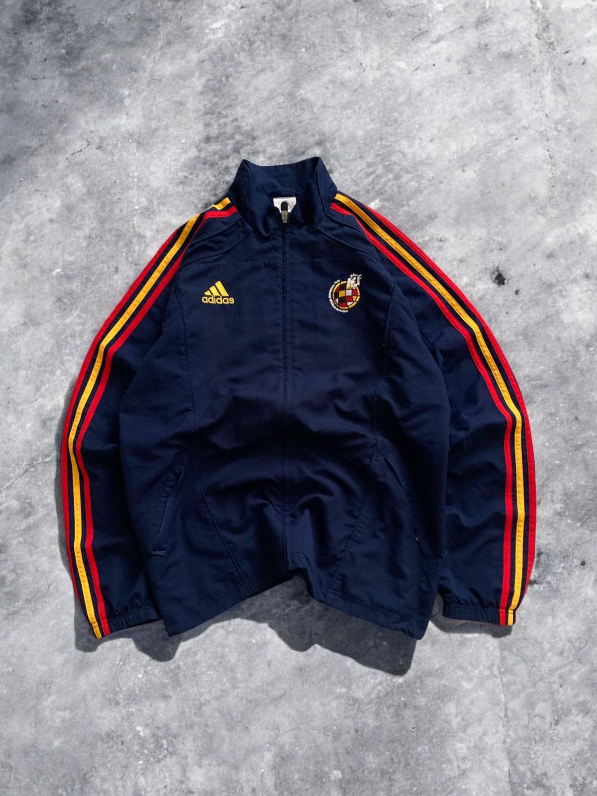 Adidas × Vintage Vintage world cup 2010 spain Adidas soccer football jacket Size US XL / EU 56 / 4 - 1 Thumbnail