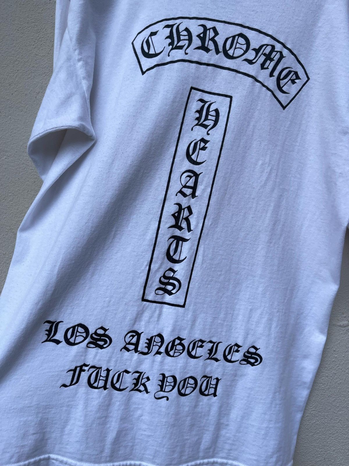 Chrome Hearts Chrome Hearts Los Angeles Fuck You Long Sleeve Tee Size US M / EU 48-50 / 2 - 15 Thumbnail