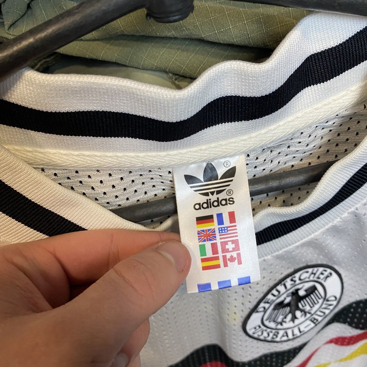 Adidas Vintage Adidas Deutchland 90’s style basketball jersey Size US L / EU 52-54 / 3 - 4 Thumbnail