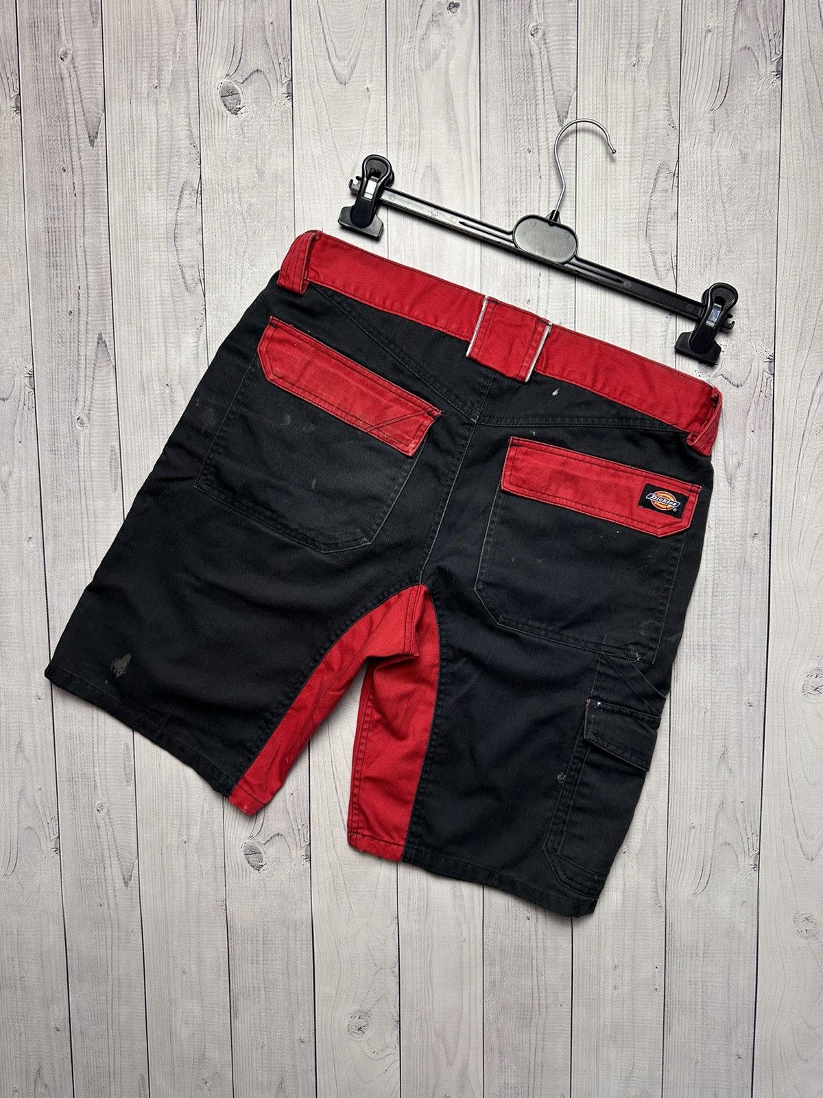 Dickies × Vintage Vintage Dickies cargo shorts size M red line rare distressed Size US 32 / EU 48 - 2 Thumbnail
