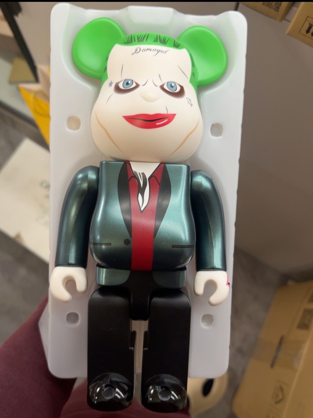 Japanese Brand Bearbrick Suicide Squad The Joker 400% Size ONE SIZE - 3 Thumbnail