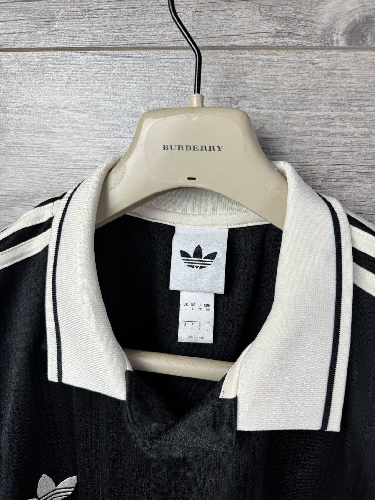 Adidas Adidas x Oasis Tour Jacquard Jersey 'Black' - Size L Size US L / EU 52-54 / 3 - 6 Thumbnail