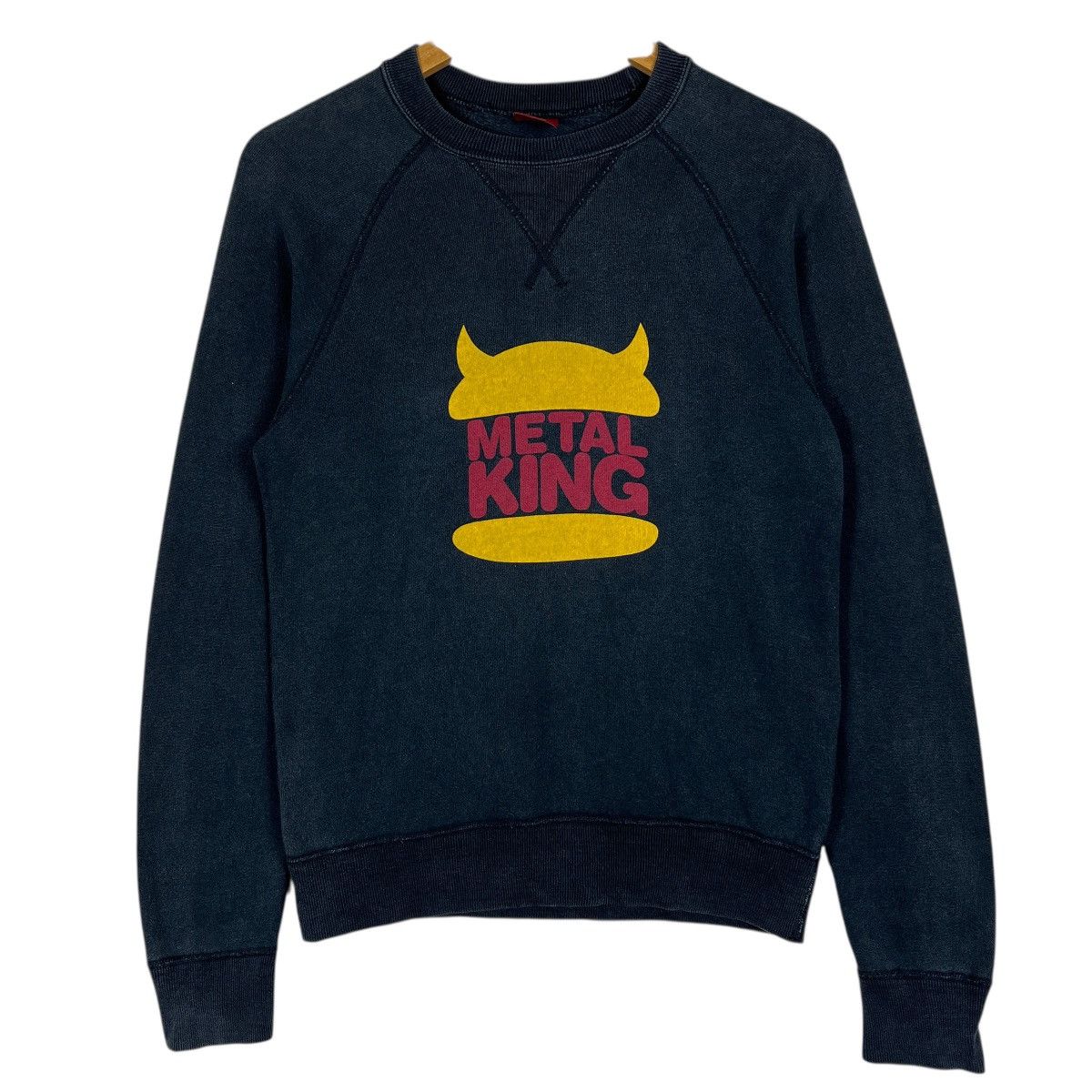 Hysteric Glamour 🔥 Vintage Hysteric Glamour Metal King Sweatshirt Size US S / EU 44-46 / 1 - 1 Thumbnail
