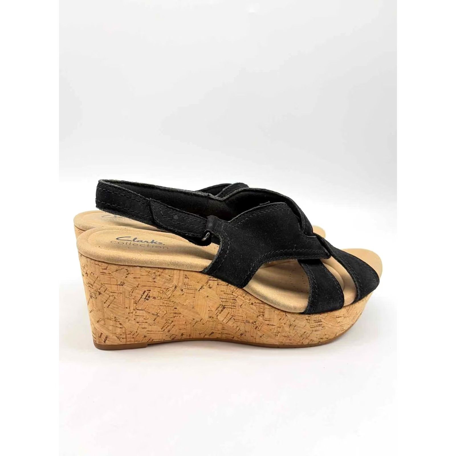 Clarks Clarks Black Size 9 Wedge Heels Size US 9 / IT 39 - 4 Thumbnail
