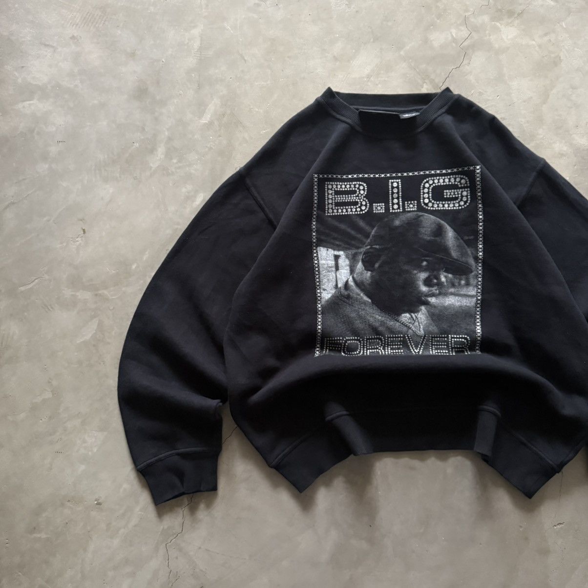 Brooklyn Mint Vintage Notorious B.I.G Brooklyn Mint Sweater (2005) Size US XL / EU 56 / 4 - 3 Thumbnail