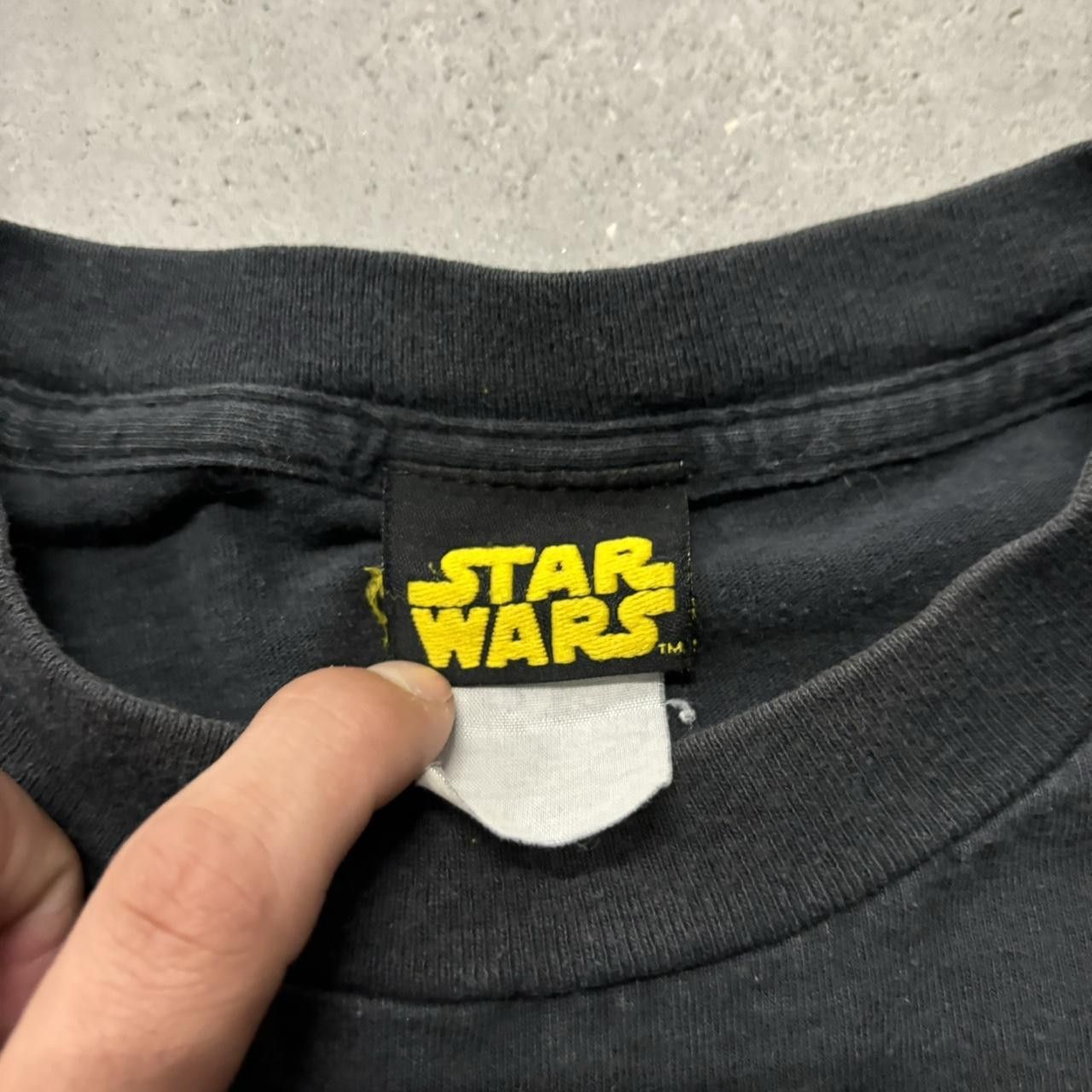 Star Wars × Vintage Crazy Vintage Y2K/2000s Faded Star Wars Darth Vader Graphic Tee! Size US L / EU 52-54 / 3 - 5 Thumbnail