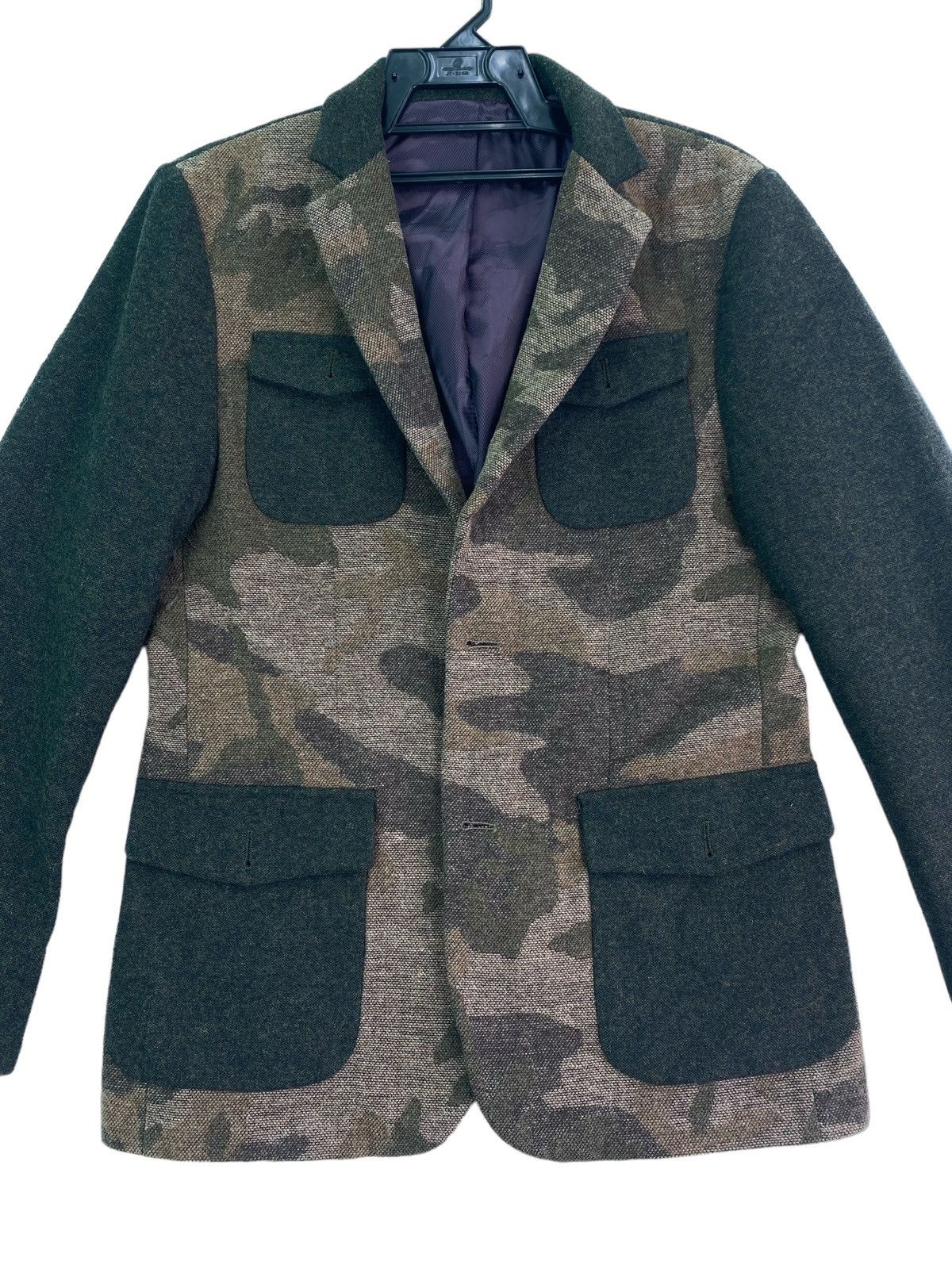 Japanese Brand × Vintage Rare J.P.E japan mix camo patch pocket jacket Size US XL / EU 56 / 4 - 2 Thumbnail