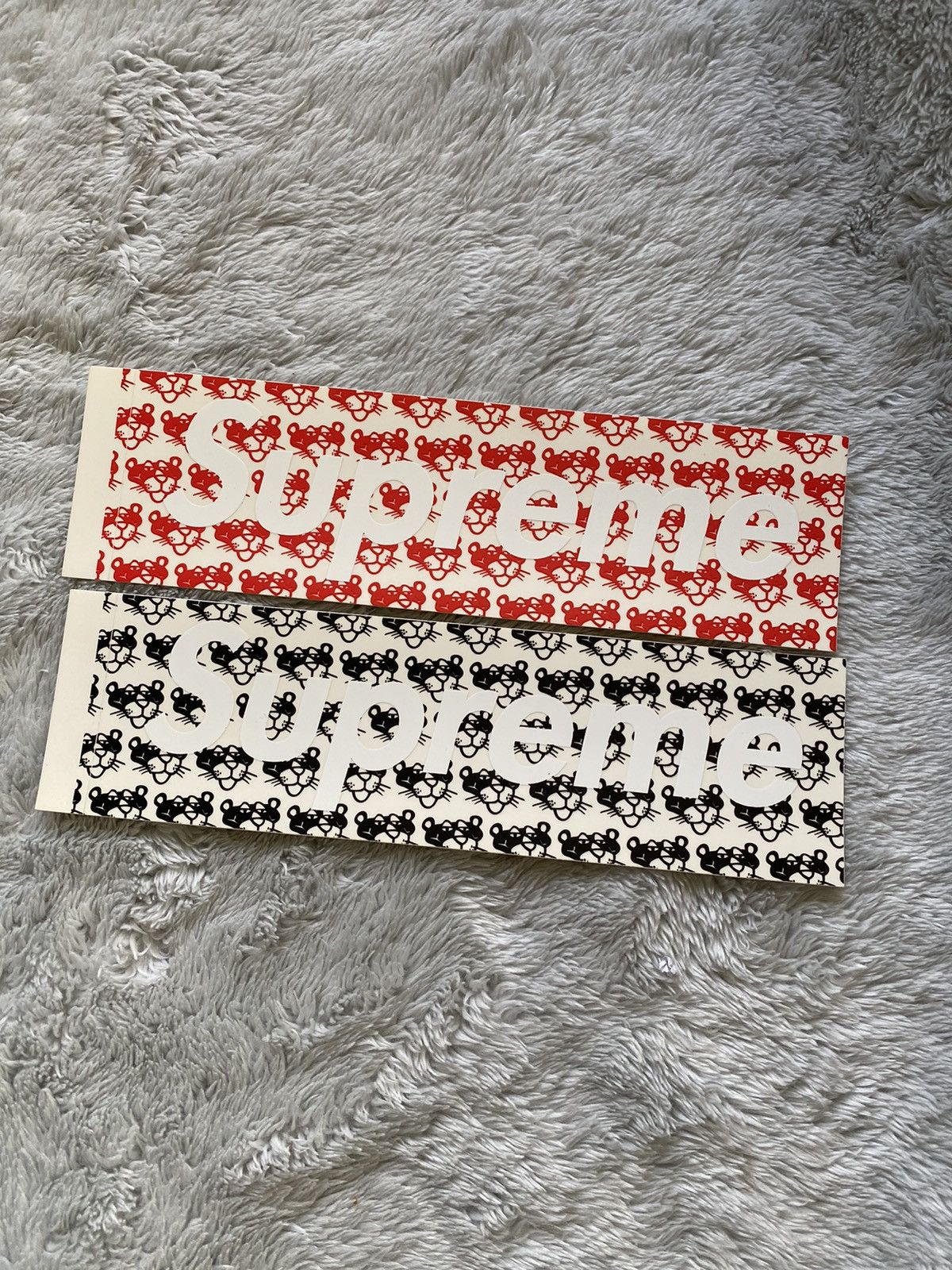 Supreme Supreme pink panther box logo sticker set of 2 authentic Size ONE SIZE - 2 Thumbnail