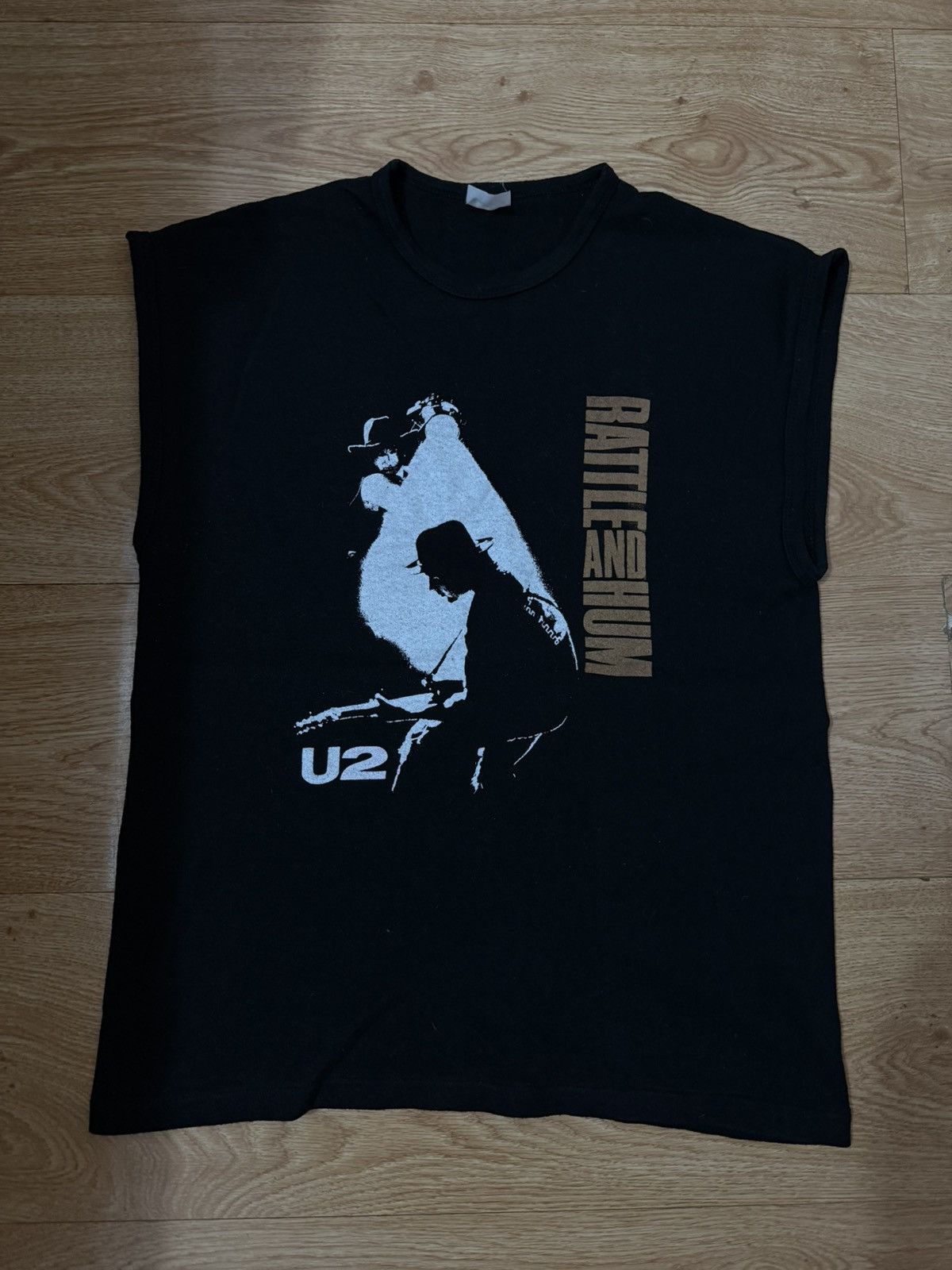 Band Tees Vintage RARE 80’s U2 Rattle And Hum Vintage T Shirt Size US M / EU 48-50 / 2 - 1 Thumbnail