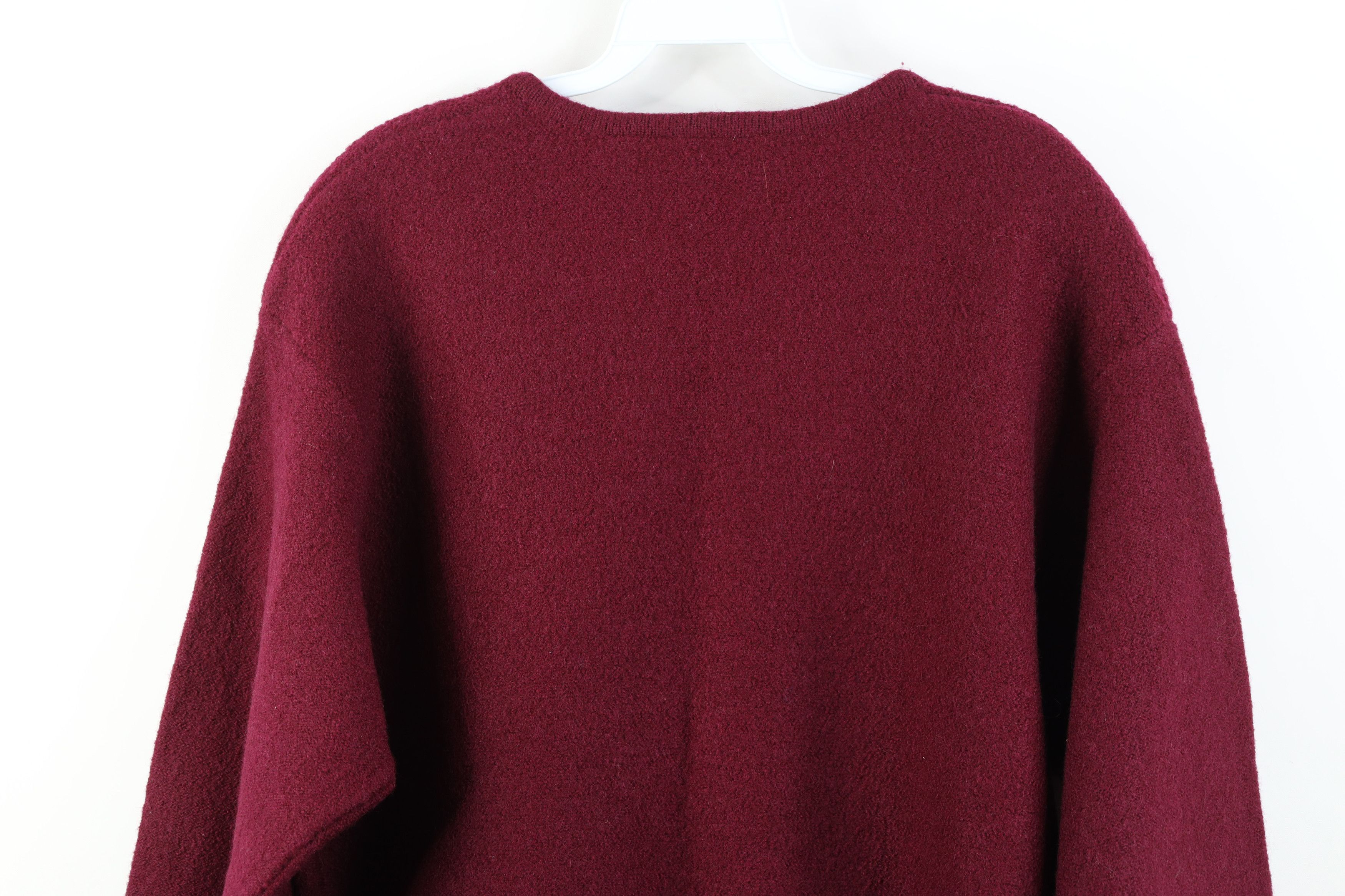 Vintage Vintage 90s Streetwear Wool Toggle Button Cardigan Sweater Size M / US 6-8 / IT 42-44 - 11 Thumbnail