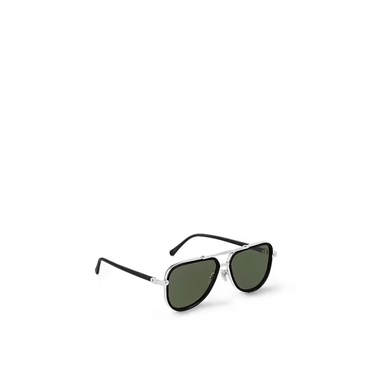 Louis Vuitton LV Signature Duo Pilot Sunglasses Size ONE SIZE - 2 Thumbnail
