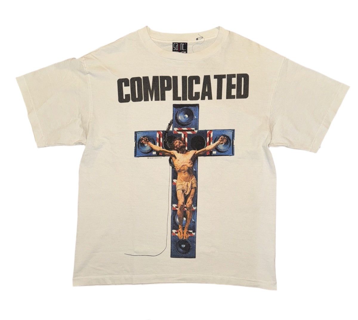 Saint Michael Saint Michael Complicated Tee Size US L / EU 52-54 / 3 - 1 Thumbnail