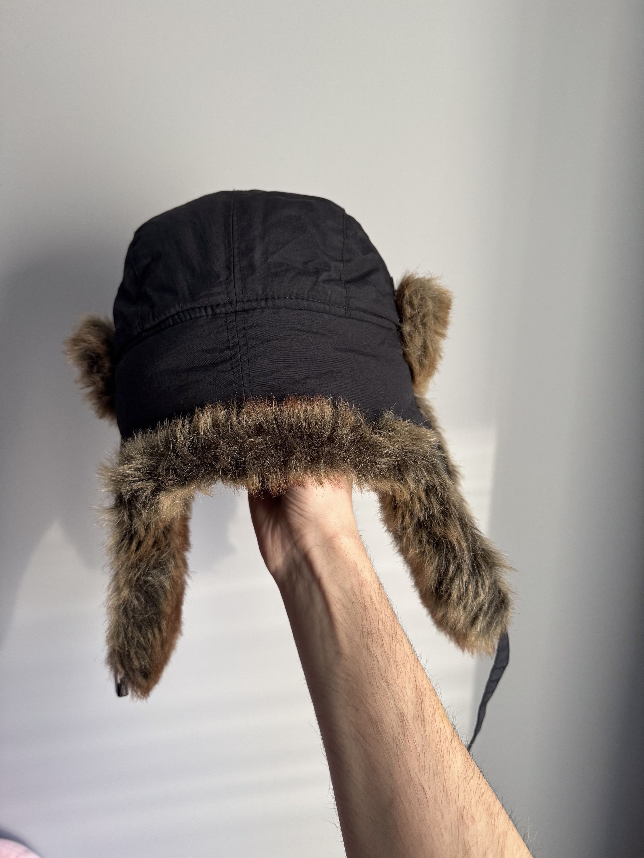 Other Vintage Y2k Ushanka Fuzzy Hat Mohair Fur Faux Size ONE SIZE - 7 Thumbnail