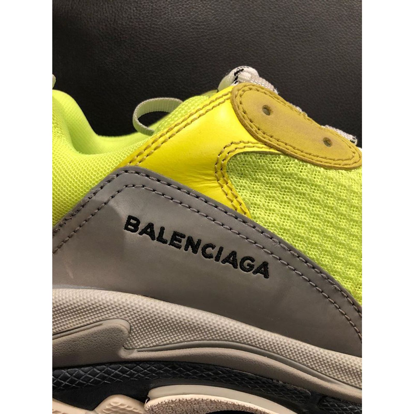 Balenciaga Balenciaga Triple S Sneaker Neon Yellow Grey Speed Size US 9 / EU 42 - 8 Thumbnail