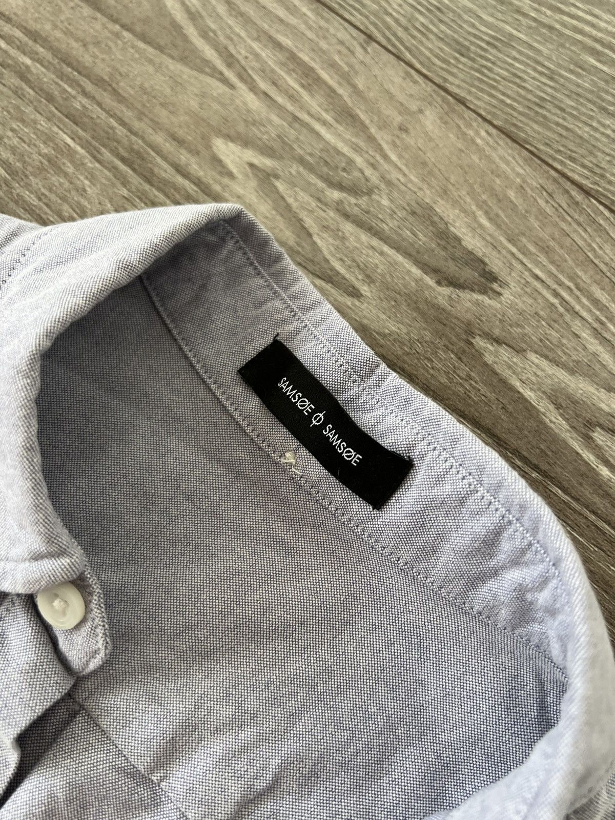 Samsoe Samsoe Samsoe Samsoe Basic Helsinki Oxford Button Up Casual Shirt Size US M / EU 48-50 / 2 - 14 Thumbnail