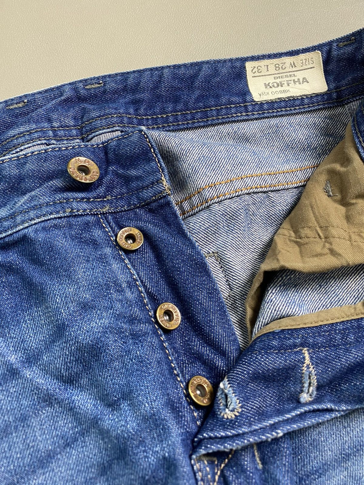 Diesel × If Six Was Nine × Le Grande Bleu (L.G.B.) 2000s Diesel Bootcut Wash Denim Ifsixwasnine Size US 31 - 5 Thumbnail