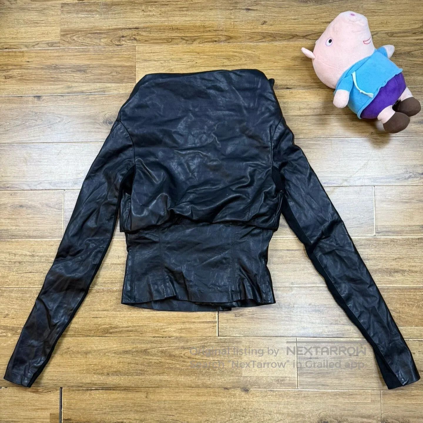 Rick Owens Rick Owens Classic Dark Fashion Leather Jacket. Size US M / EU 48-50 / 2 - 2 Thumbnail