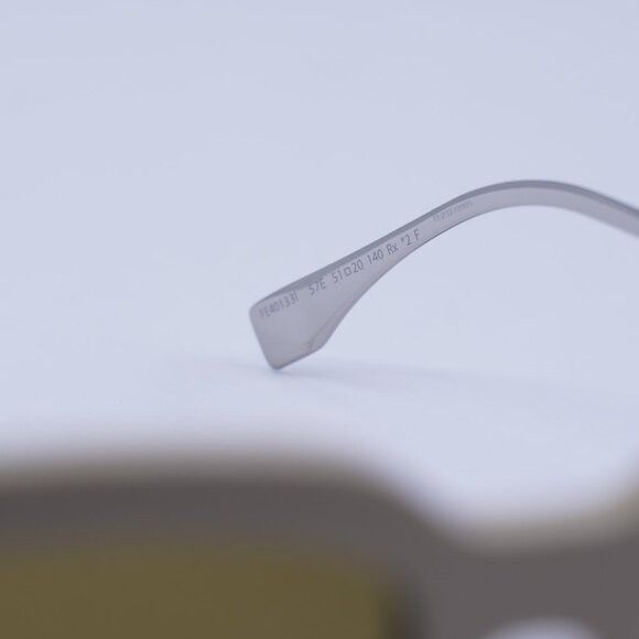 Fendi Fendi FE40133I 57E Sunglasses Brown/Silver Rectangle Frame Size ONE SIZE - 8 Thumbnail