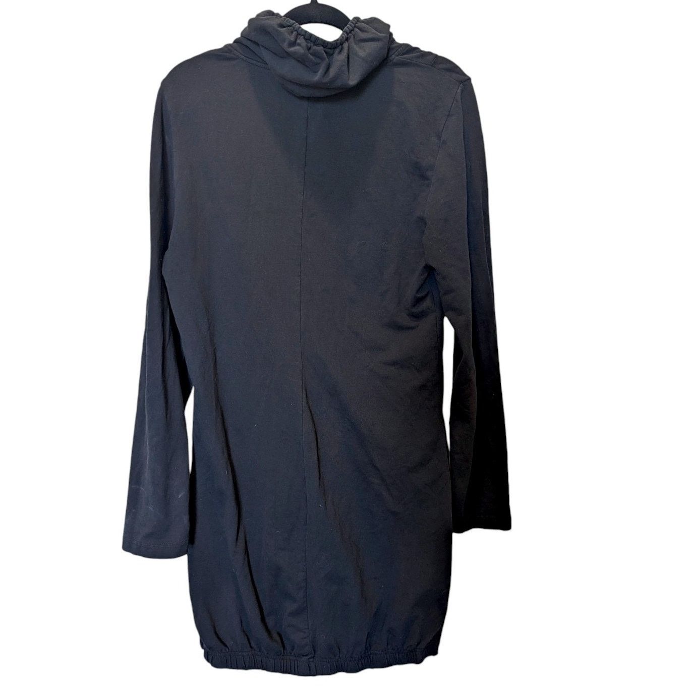 Other Yest Avante Garde Black Button Down Tulip Long Coat Medium Size M / US 6-8 / IT 42-44 - 5 Thumbnail