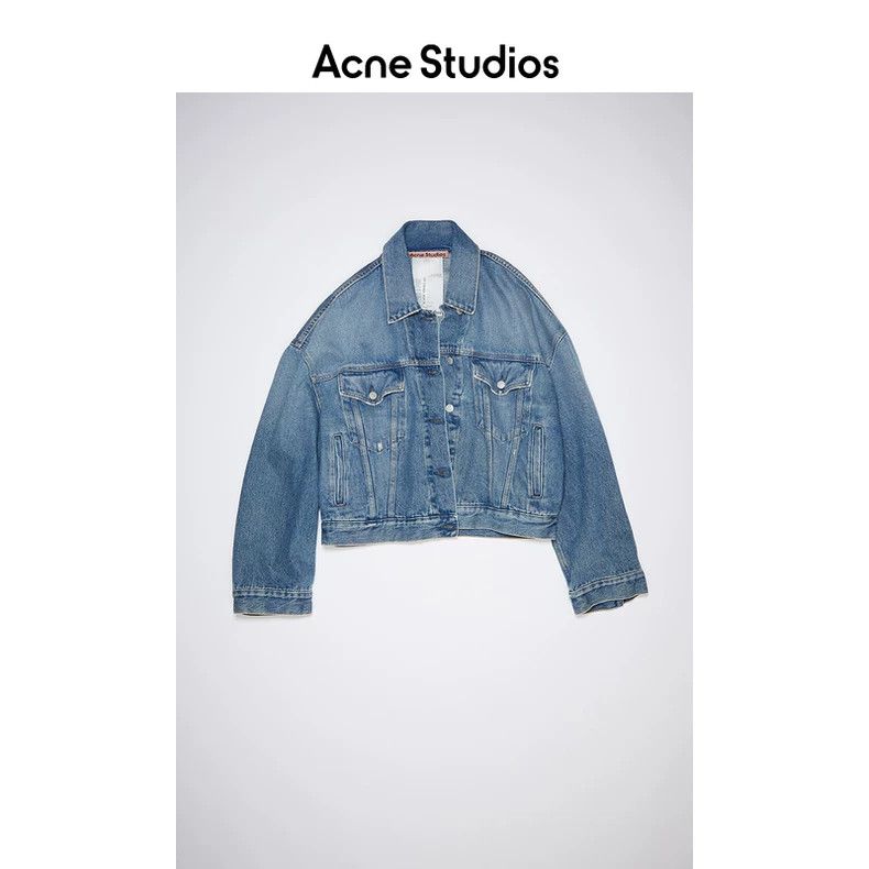 Issey Miyake Issey Miyake size:36 Retro loose denim jacket Size XS / US 0-2 / IT 36-38 - 1 Thumbnail