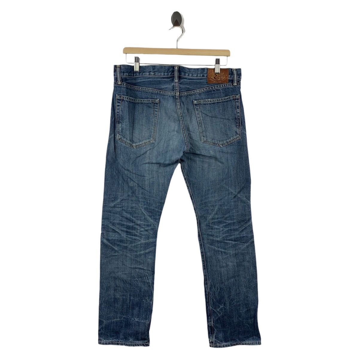 Eternal × Japanese Brand Vintage ETERNAL distressed blue jeans Size US 34 / EU 50 - 4 Thumbnail