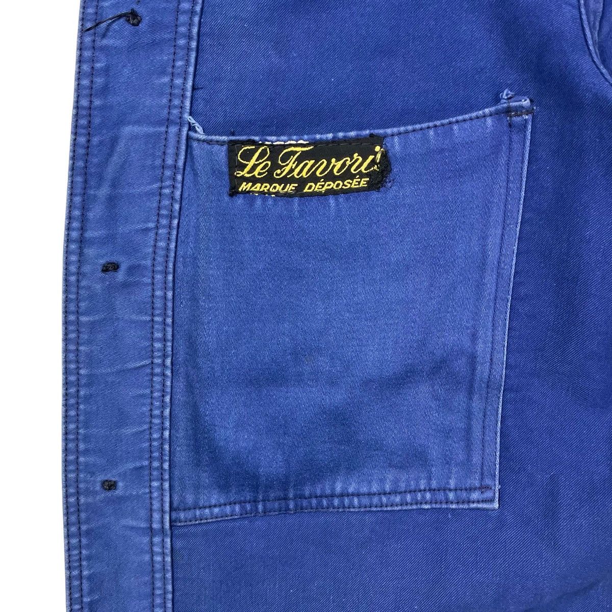 Vintage 1940s French Moleskin Work Jacket - Medium Size US M / EU 48-50 / 2 - 6 Thumbnail