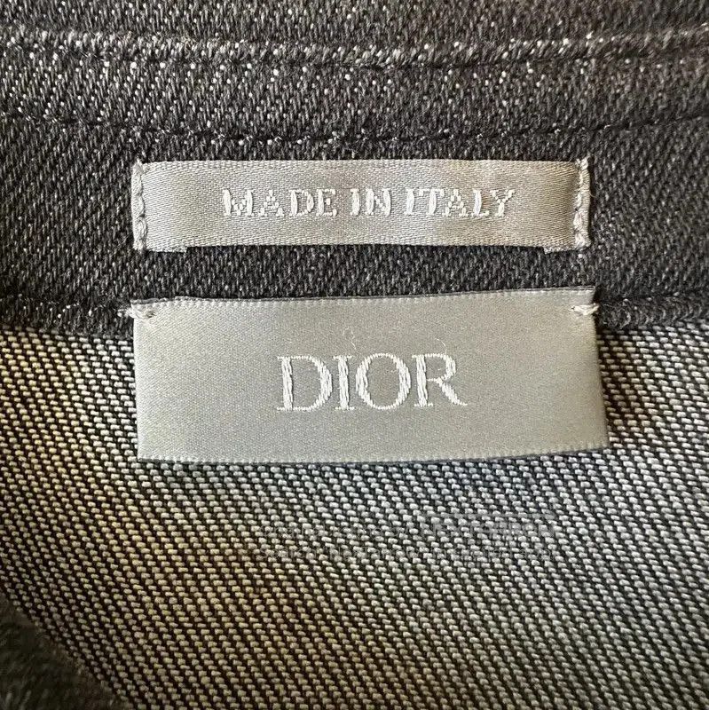 Dior Dior Black Long Sleeve Cotton Blend Shirt . Size US XL / EU 56 / 4 - 4 Thumbnail