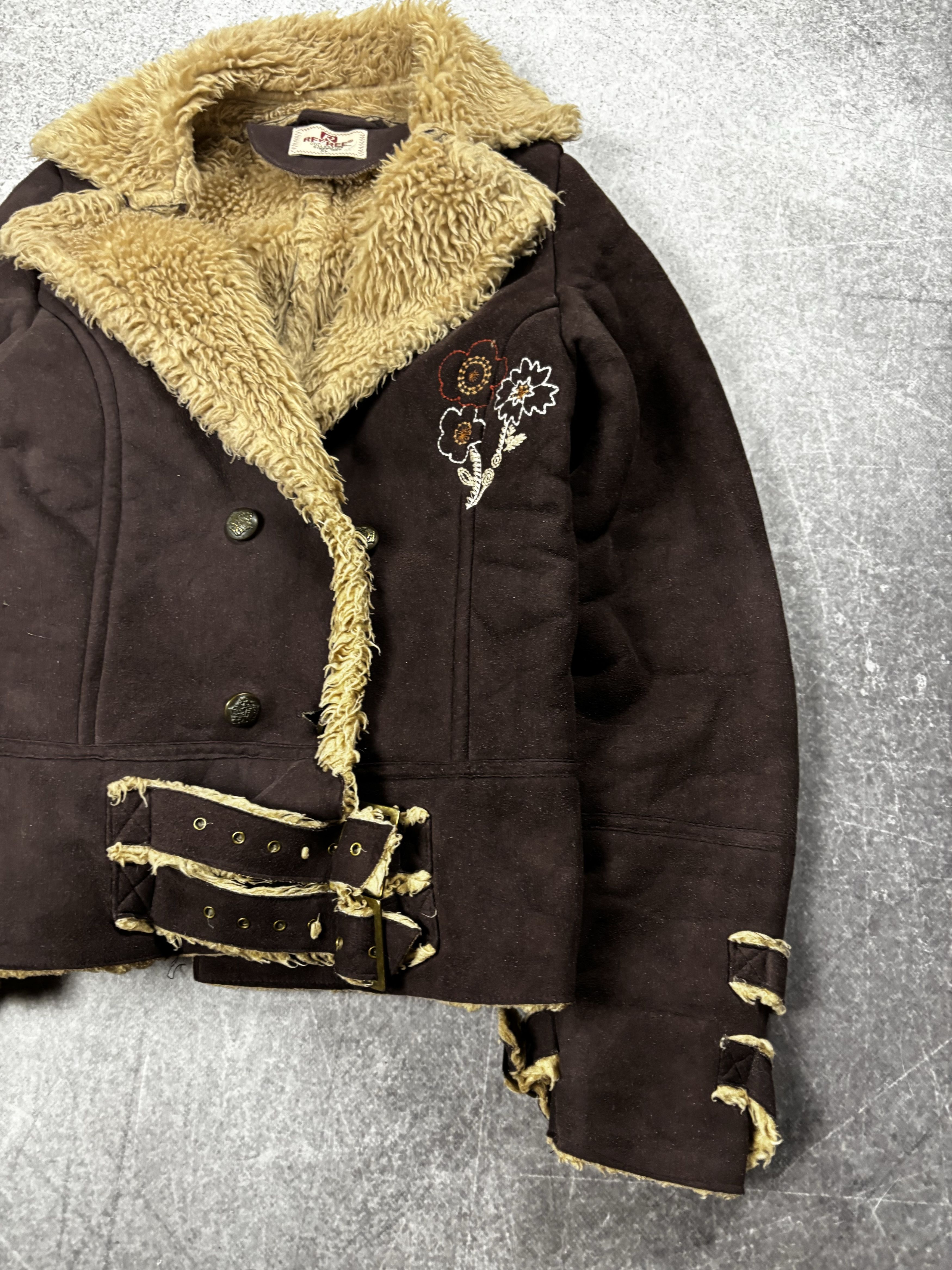 If Six Was Nine IF SIX WAS NINE STYLE JAPANESE SHEEPSKIN JACKET FUR HOOD Y2K Size US M / EU 48-50 / 2 - 3 Thumbnail