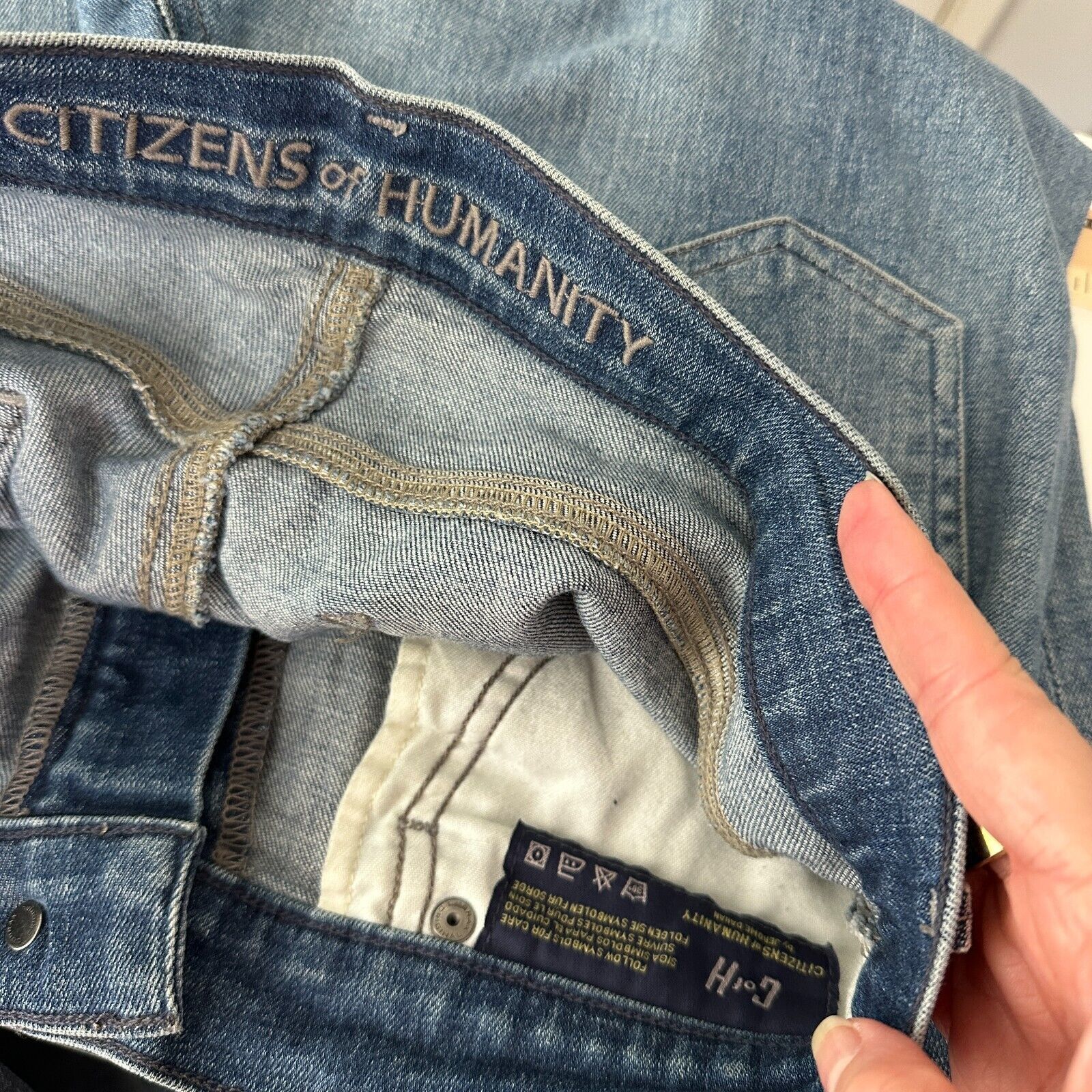 Citizens Of Humanity Revolve Citizens of Humanity Lt Wash Midrise Skinny Jean 28 Size 28" / US 6 / IT 42 - 9 Thumbnail
