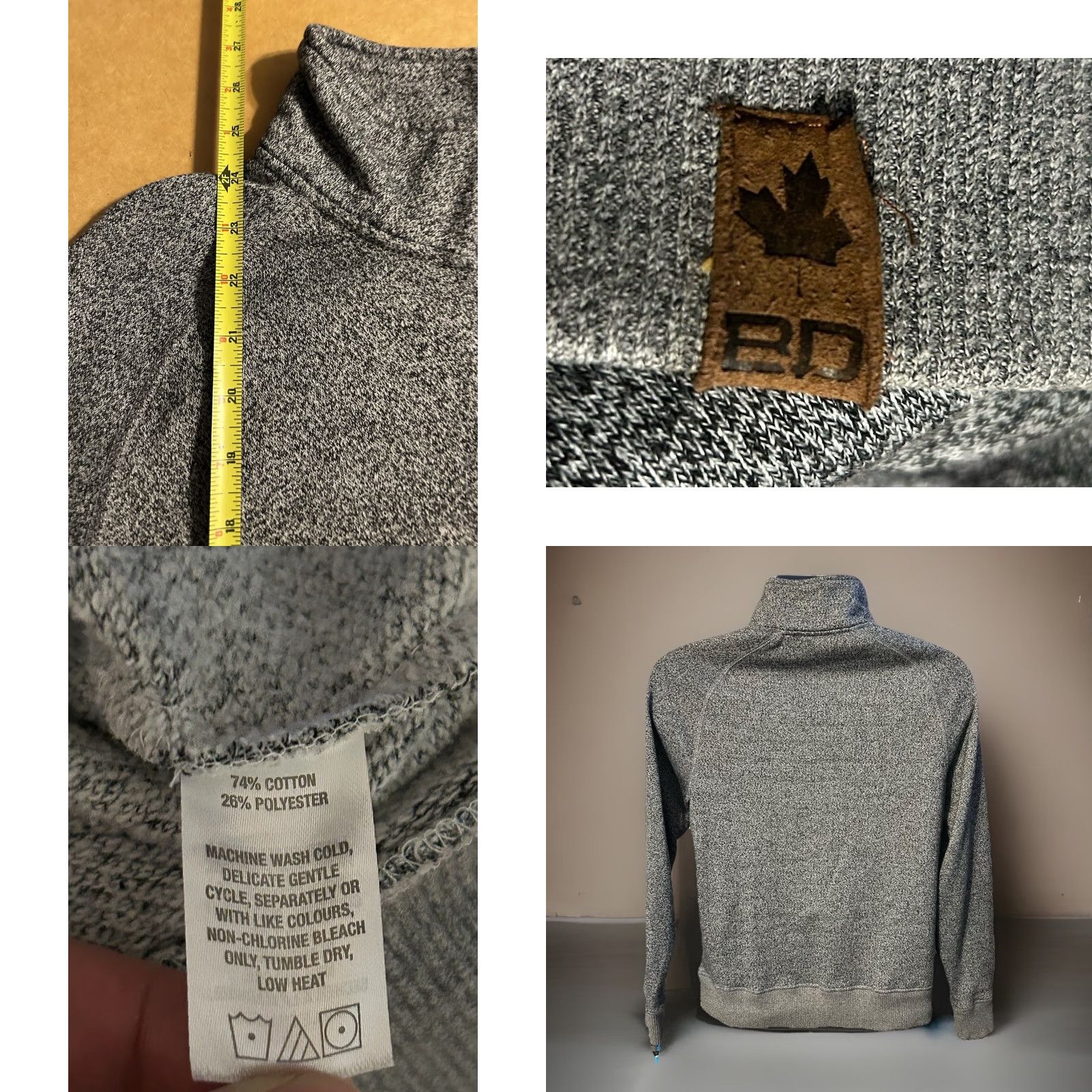 Vintage VINTAGE Erie Otters Hockey Pullover Women Small S/P Heather Gray Bardown Tag BD Size S / US 4 / IT 40 - 10 Thumbnail