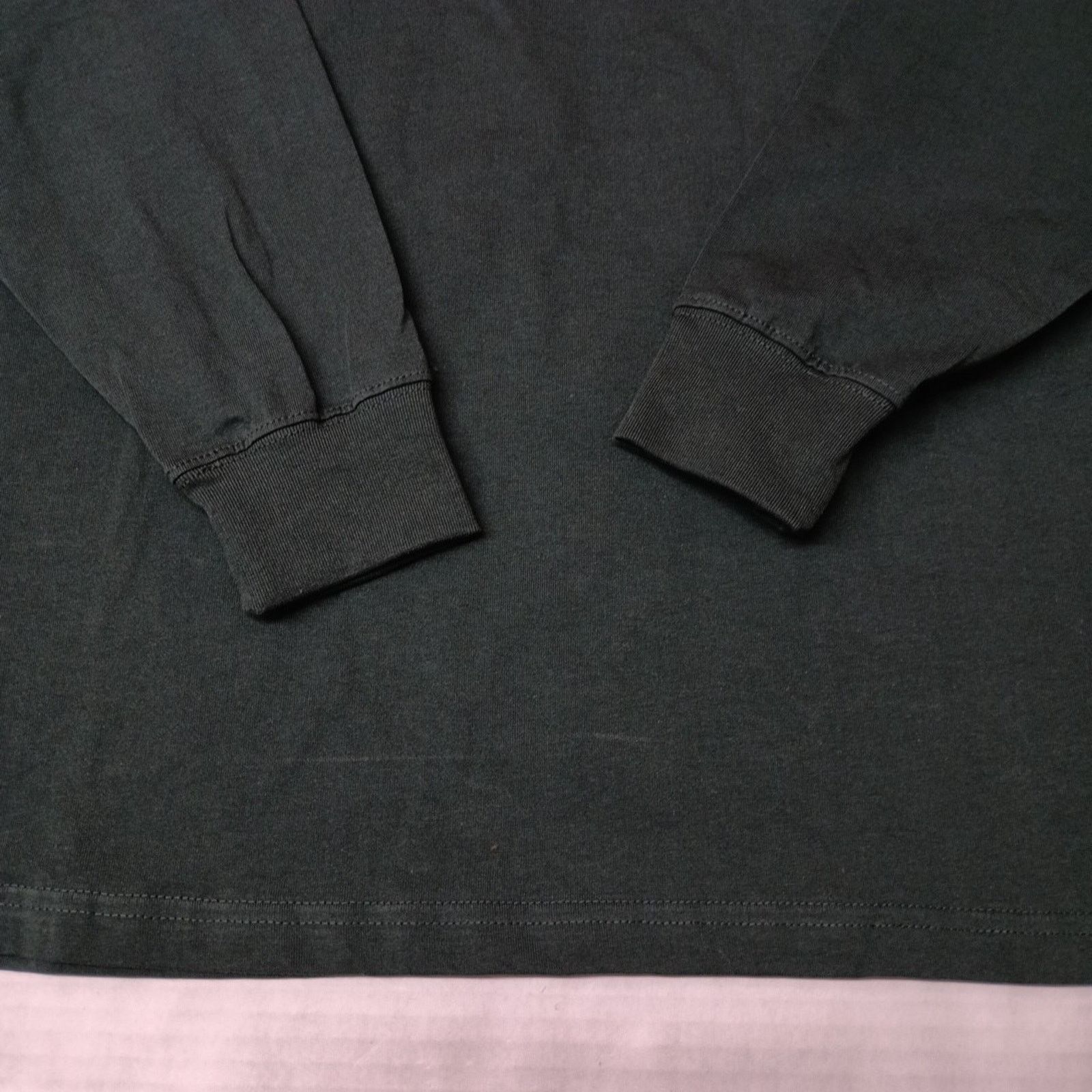 Dickies Dickies Heavyweight Henley Tee Shirt Men's XL XLarge Green Size US XL / EU 56 / 4 - 2 Thumbnail